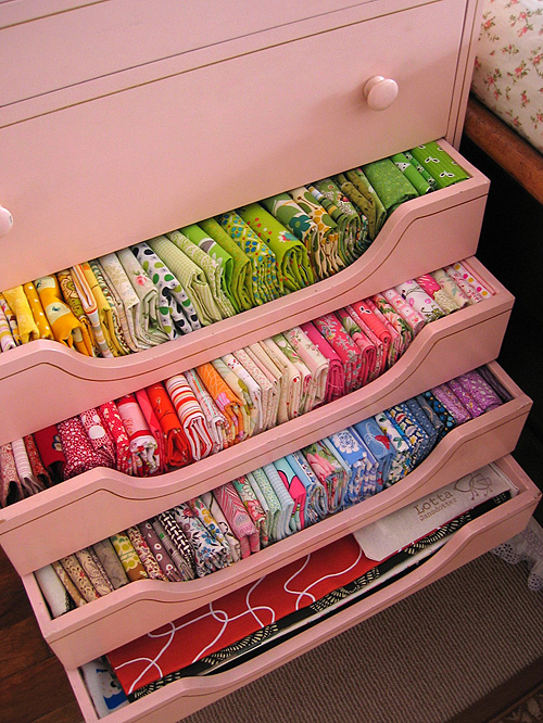 Pink Cabinet - Drawers