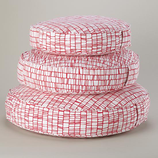 These Floor Cushions Really Stack Up (Modern Pink)