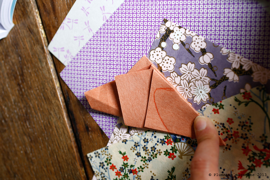 Les broches en papier japonais