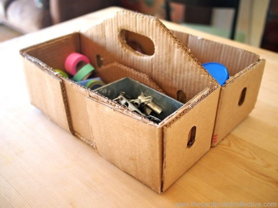 cardboard toolbox by the cardboard collective