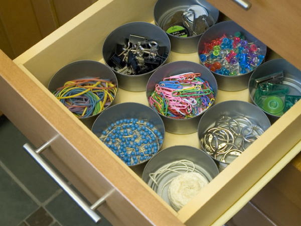 Decluttering drawers // Ranger ses tiroirs