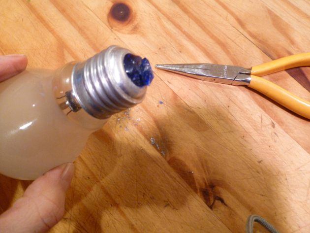 DIY Busters: Incandescent Light Bulb Vase