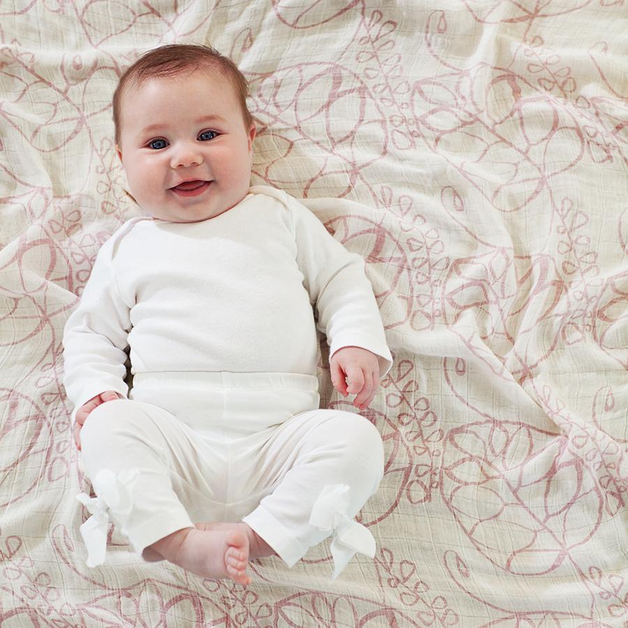 swaddle-muslin-silky-soft-baby-pink aden + anais