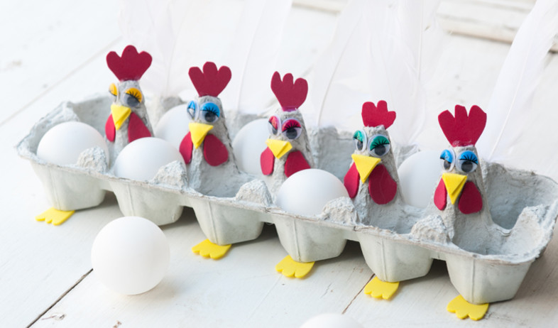 egg carton chicks - dana // mako