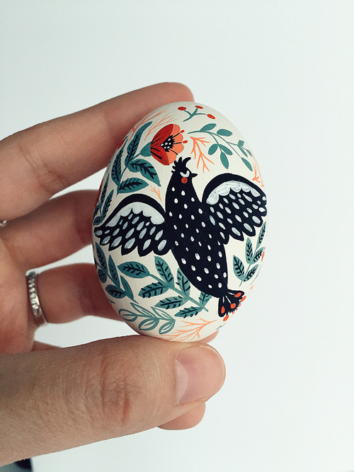 mirdinara painting easter eggs