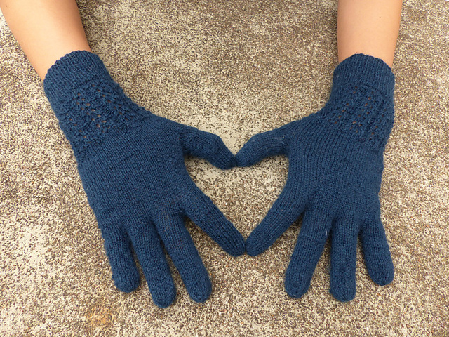 Modèle gratuit de tricot de gants