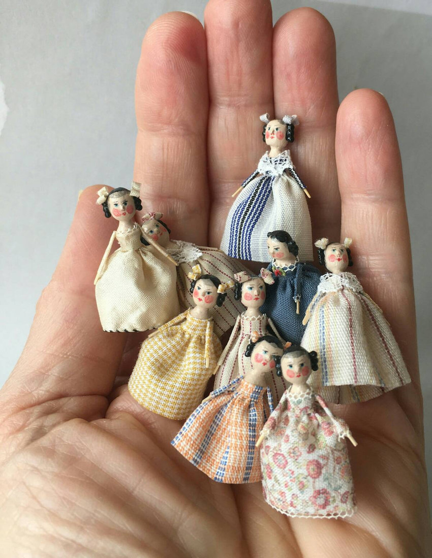 Les mini poupées miniatures de Saragosse • Plumetis Magazine