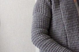 modele gilet tricot grosse laine